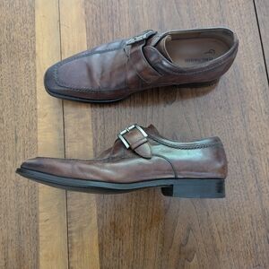 Monk strap Magnanni dress shoe
